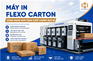 Máy In Flexo Carton Công Nghệ Hiện Đại Cho Nhà Máy Hpack