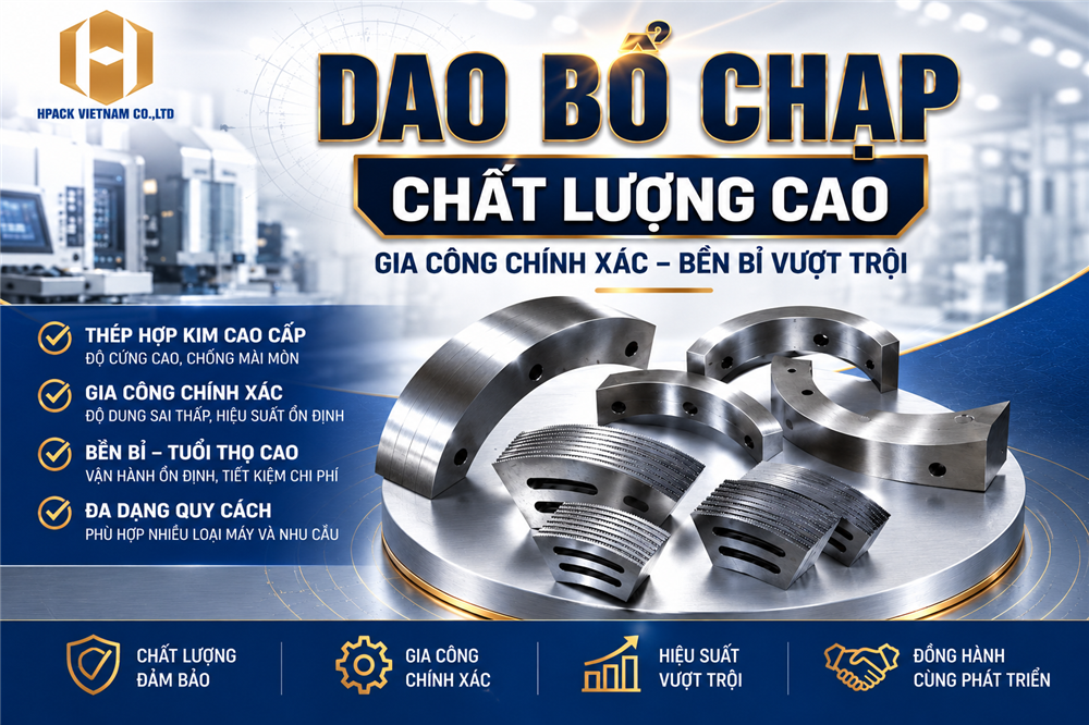 Dao Bộ Chạp Hpack Chất Lượng Cao – Gia Công Chính Xác, Bền Bỉ