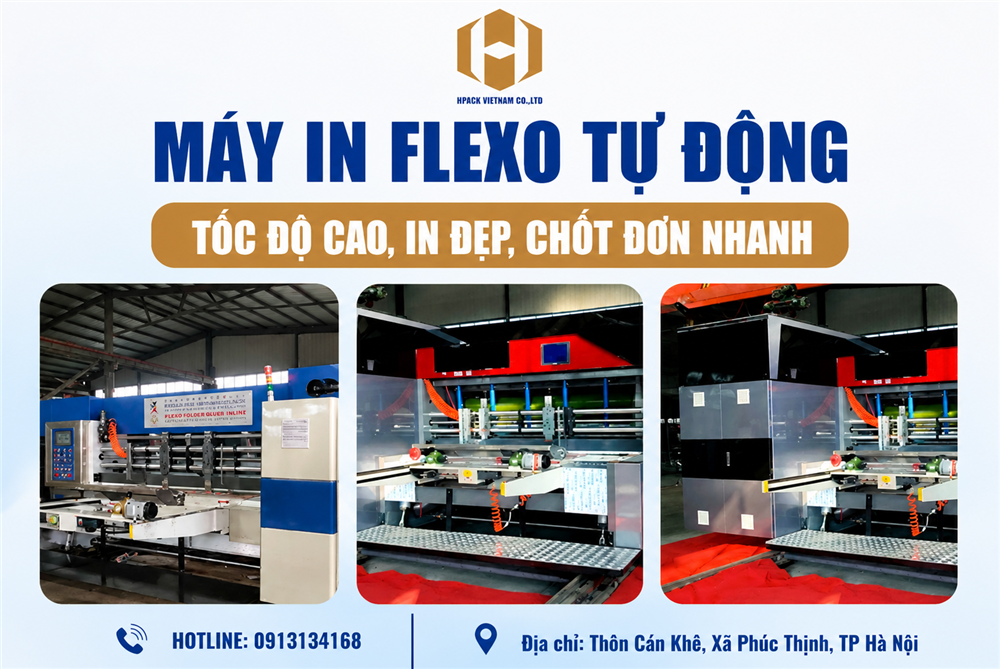 Khám Phá Cơ Hội Vàng Với Máy In Flexo Tự Động