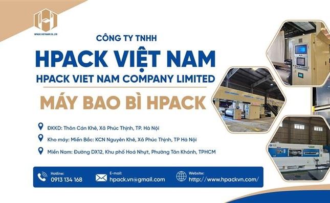Máy Bao bì HPACK Giải pháp công nghệ đóng gói hiện đại nâng tầm năng lực sản xuất doanh nghiệp