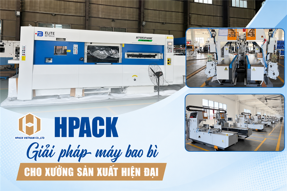 Hpack Giải Pháp Máy Bao Bì Cho Xưởng Sản Xuất Hiện Đại