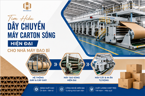 Hpack Dây Chuyền Máy Carton Sóng Hiện Đại Cho Nhà Máy