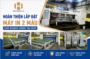 Hpack Hoàn Thiện Lắp Đặt Máy In 2 Màu Cho Khách Hàng Tại HCM