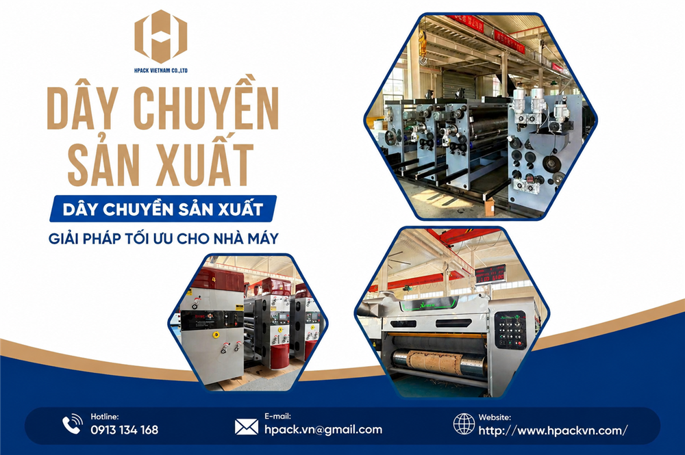 Hpack Dây Chuyền Sản Xuất Bao Bì Đồng Bộ Cho Nhà Máy