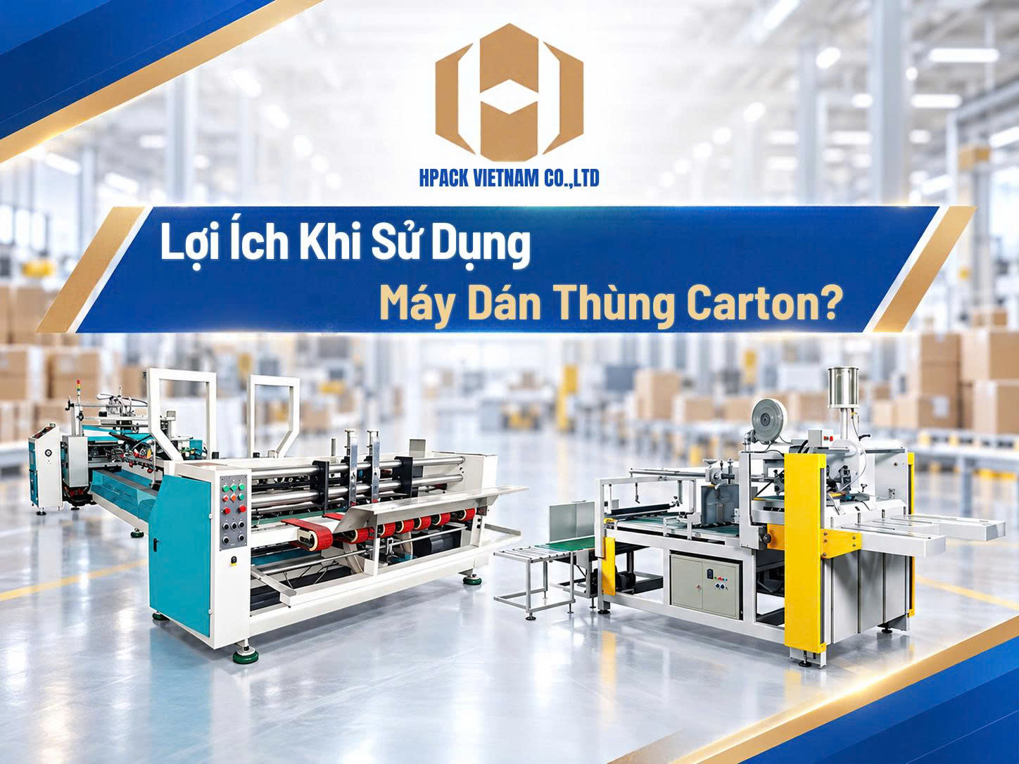 Máy Dán Thùng Carton
