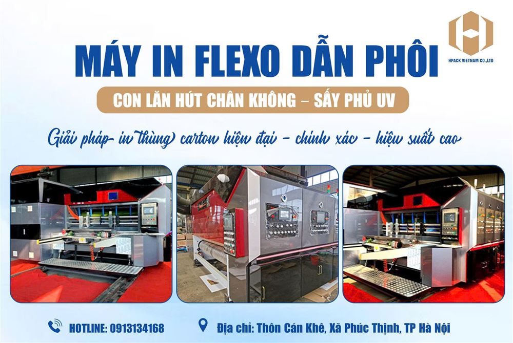 Khám Phá Đột Phá Trong Công Nghệ In Ấn: Máy In Flexo Dẫn Phôi